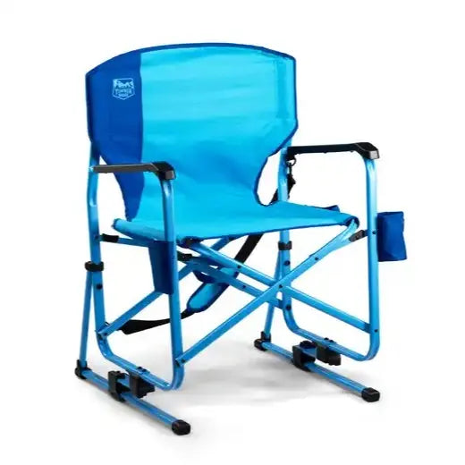 Comfortable Folding Rocking Chair with Smooth Motion, High Back Support and Portable Outdoor Design